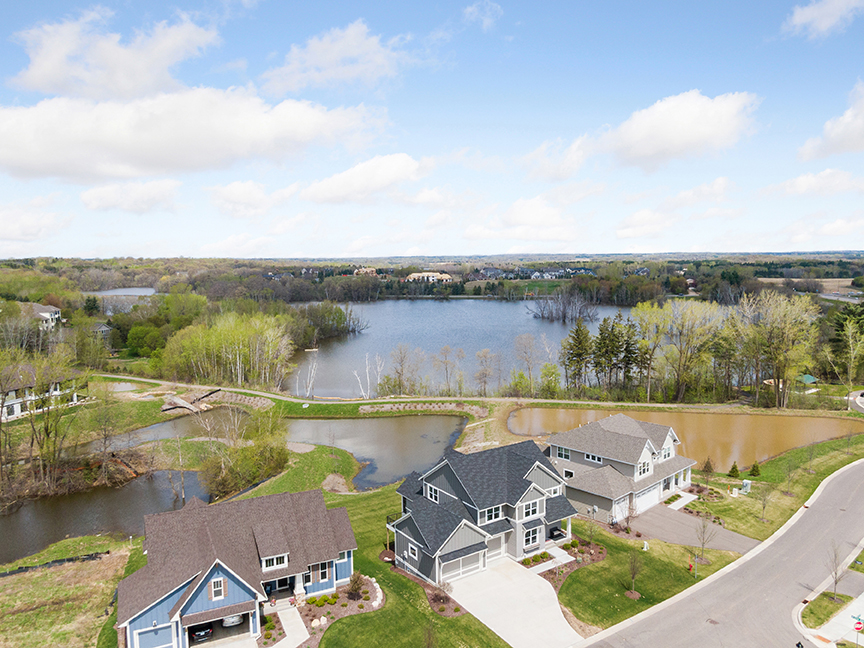 New Homes in Lake Elmo MN Lake Ridge Crossing Derrick Custom Homes